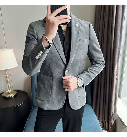 Elegant luxury suit coat for business or wedding