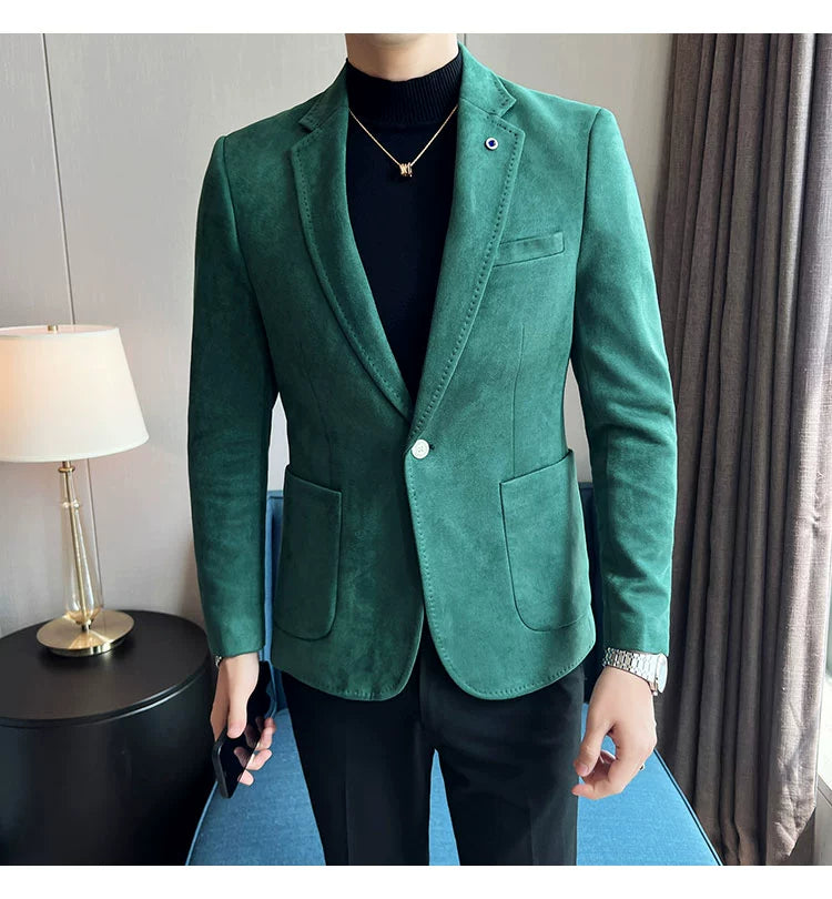 Elegant luxury suit coat for business or wedding