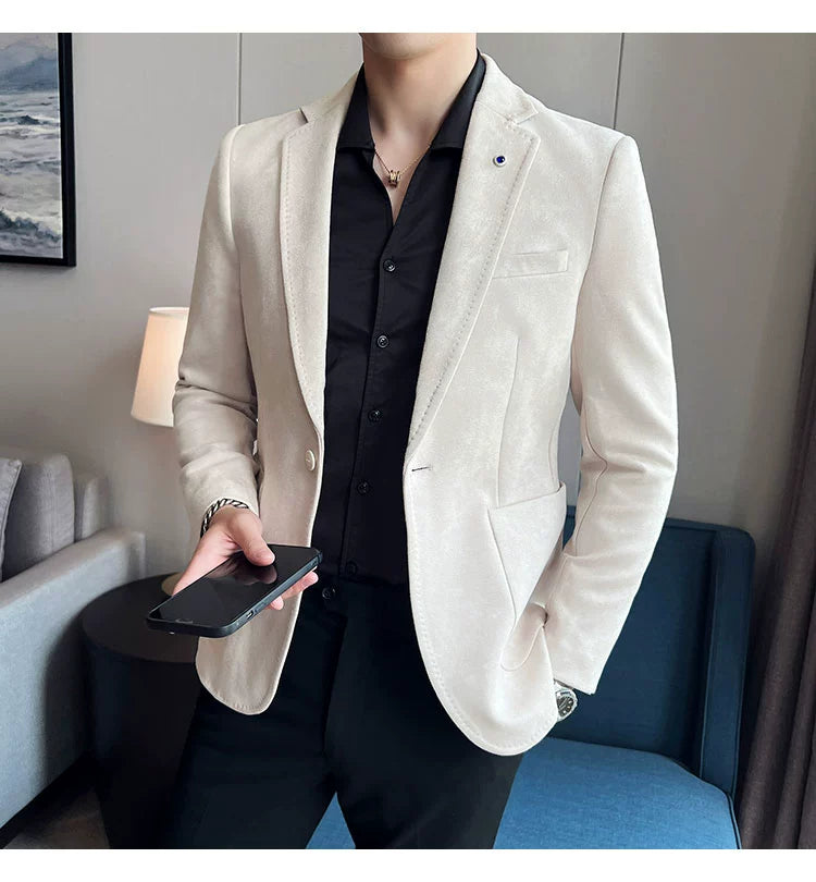 Elegant luxury suit coat for business or wedding