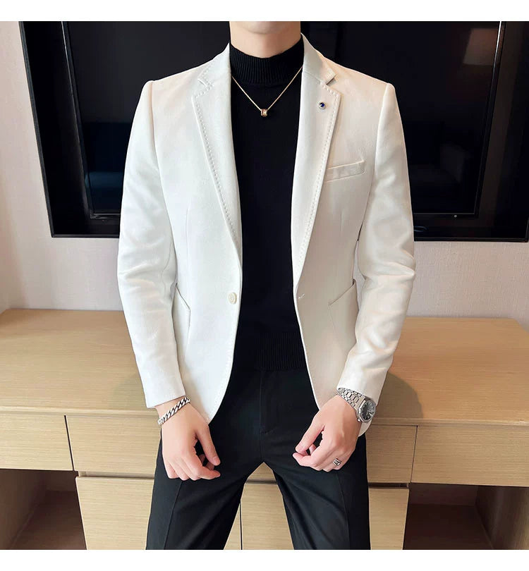 Elegant luxury suit coat for business or wedding