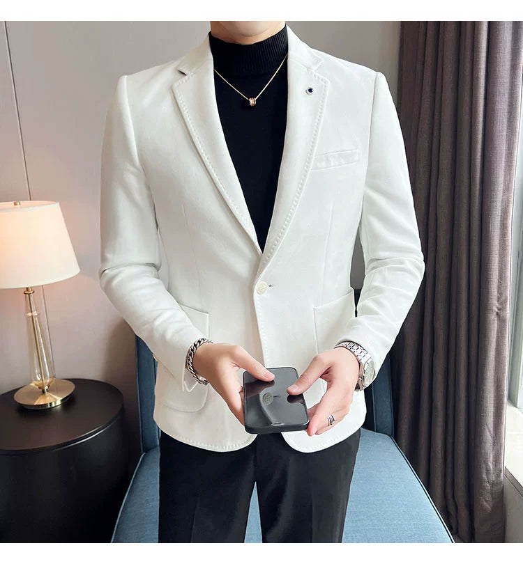 Elegant luxury suit coat for business or wedding