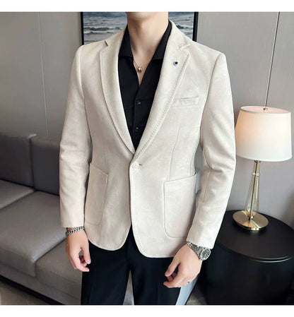 Elegant luxury suit coat for business or wedding