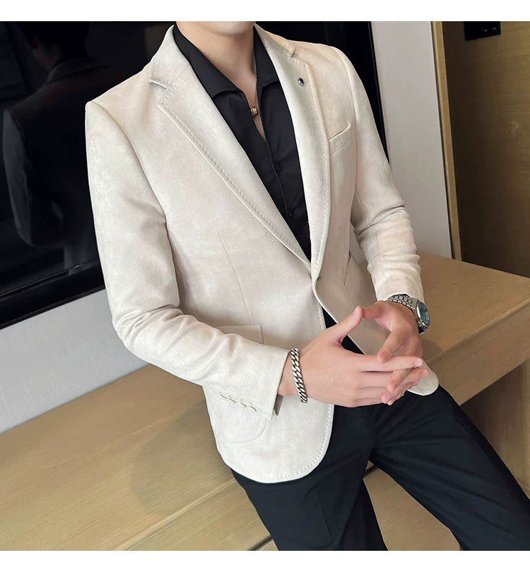 Elegant luxury suit coat for business or wedding