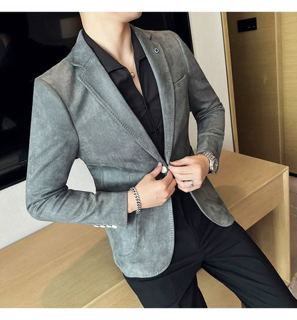 Elegant luxury suit coat for business or wedding