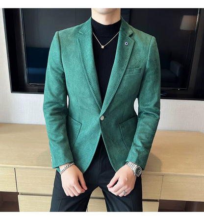 Elegant luxury suit coat for business or wedding