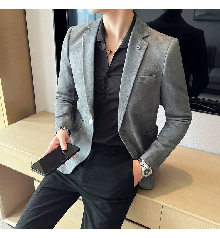 Elegant luxury suit coat for business or wedding