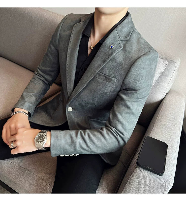 Elegant luxury suit coat for business or wedding