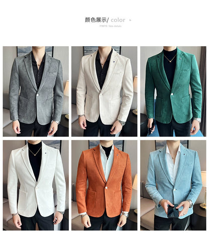 Elegant luxury suit coat for business or wedding