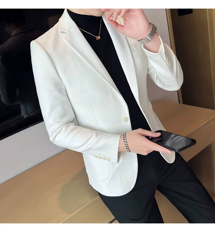 Elegant luxury suit coat for business or wedding