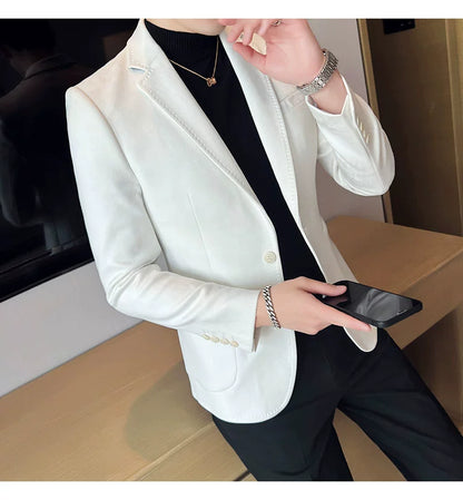 Elegant luxury suit coat for business or wedding