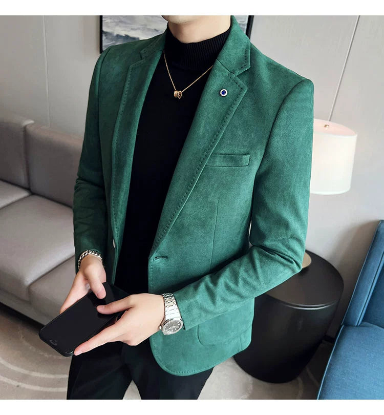 Elegant luxury suit coat for business or wedding