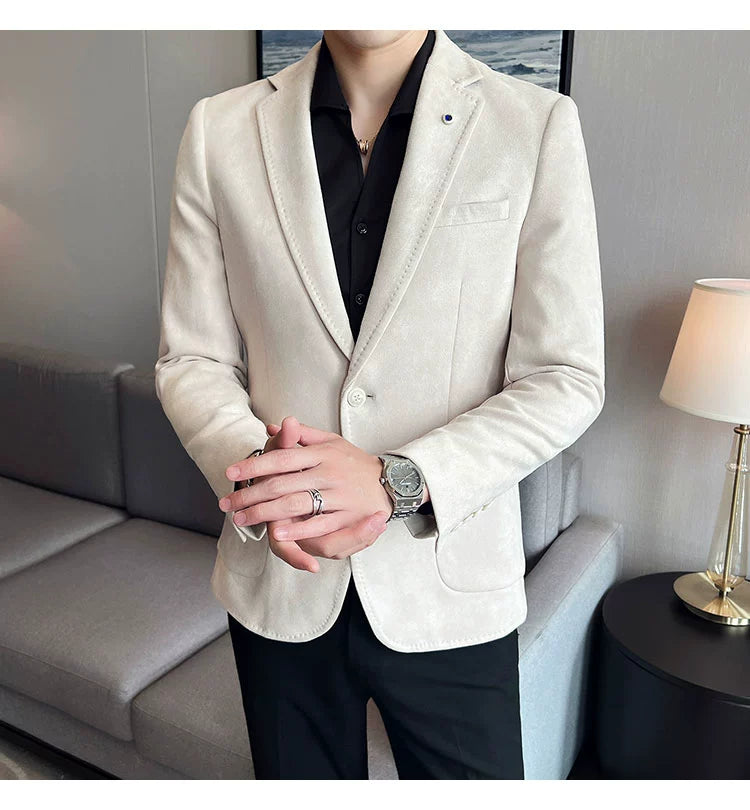 Elegant luxury suit coat for business or wedding