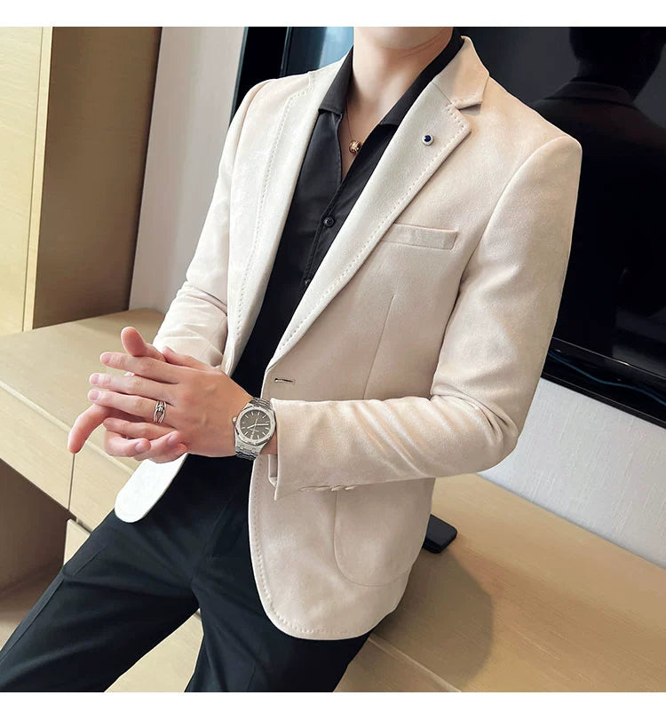 Elegant luxury suit coat for business or wedding
