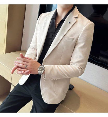 Elegant luxury suit coat for business or wedding