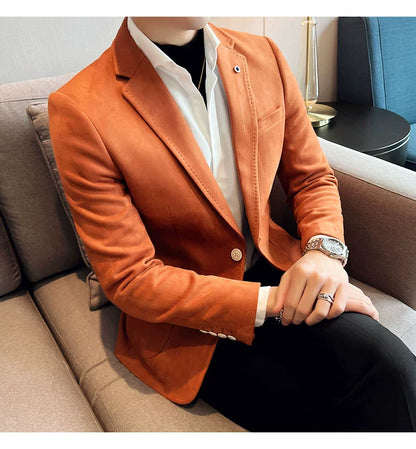 Elegant luxury suit coat for business or wedding