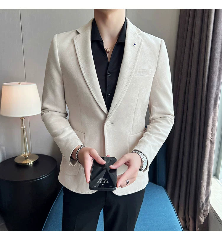 Elegant luxury suit coat for business or wedding