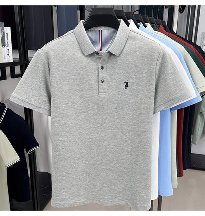 Men’s 100% cotton short sleeve polo shirt