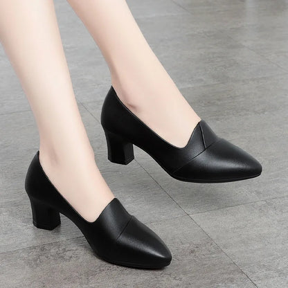 Classic Office Heels – Comfortable Spring/Autumn Footwear