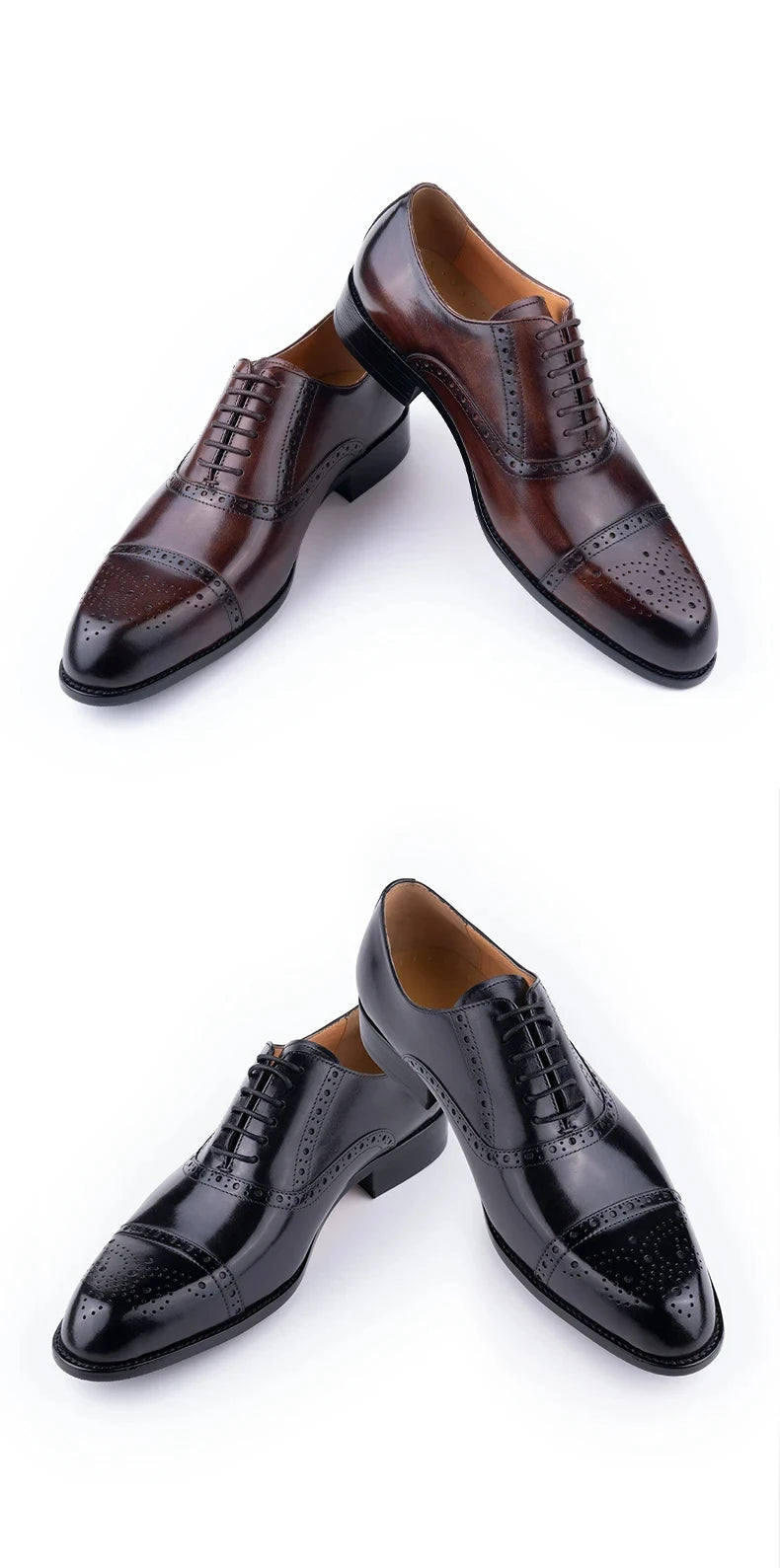Handmade formal shoes for office, wedding, and parties