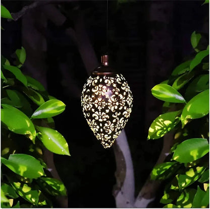 Outdoor water-drop solar projection light—waterproof and decorative