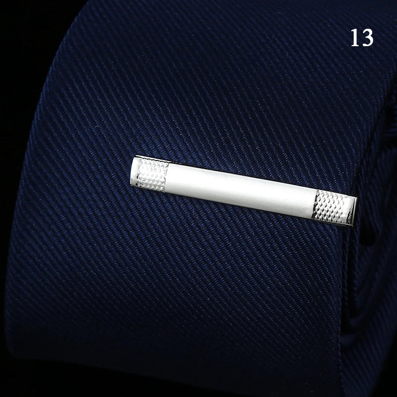 Elegant crystal tie bar for gentleman’s accessories