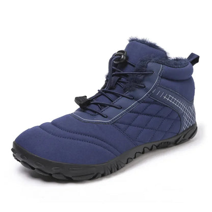 Winter Snow Boots – Warm Fur Lined, Non-Slip Barefoot Style