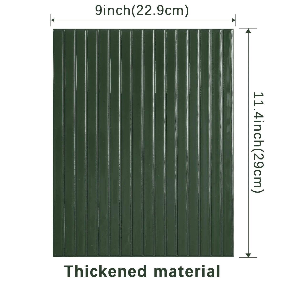Thickened kitchen splashback stickers—peel-and-stick design