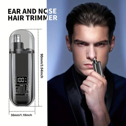 Portable mini electric hair clipper for men