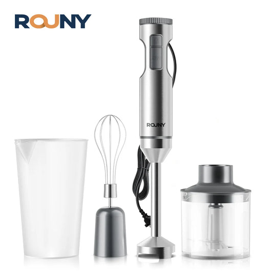 Multi-function stick mixer with 700ml beaker and 500ml processor