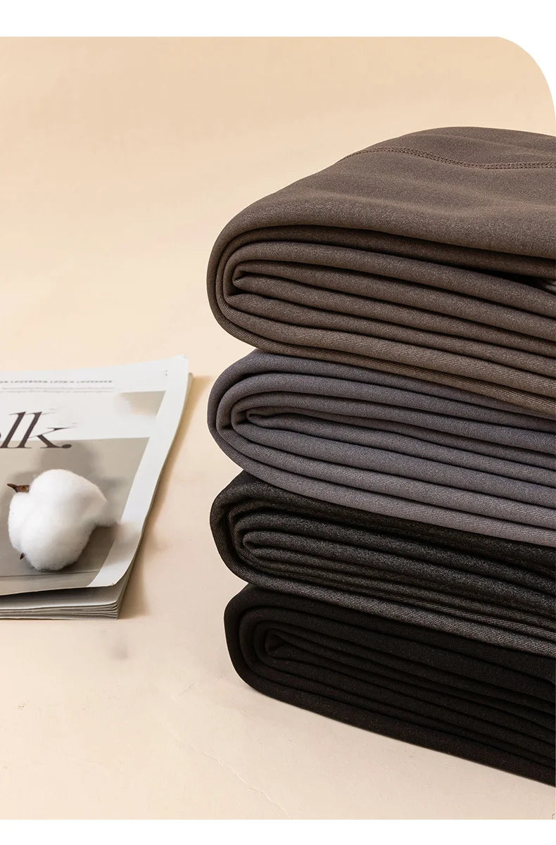 Fleece Thermal Leggings – High Waist, Cozy & Stretch