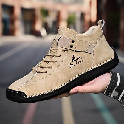 Breathable sneakers and ankle boots for men
