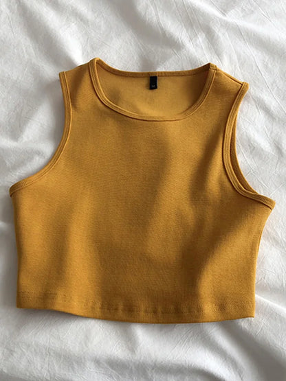 Lightweight stylish women’s slim crop tee