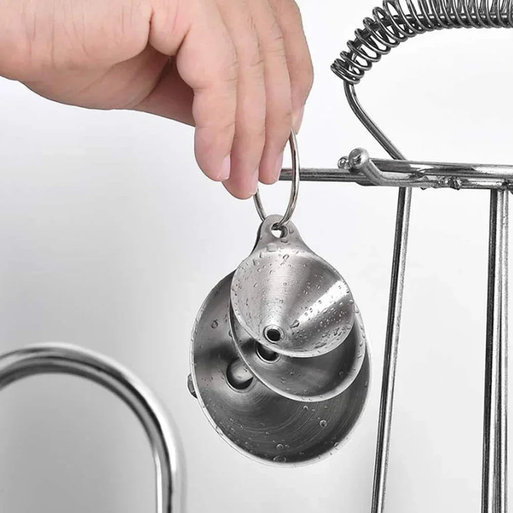 Small funnels for essential oils, liquids, and powders