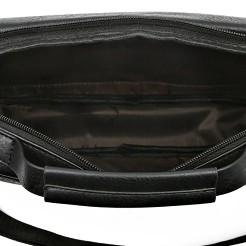 Large-capacity laptop briefcase for office, travel, or school