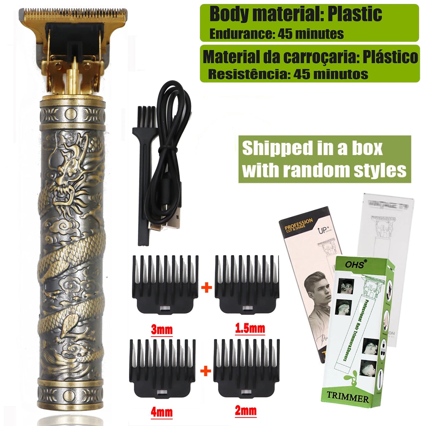 T9 Cordless Electric Hair Trimmer
