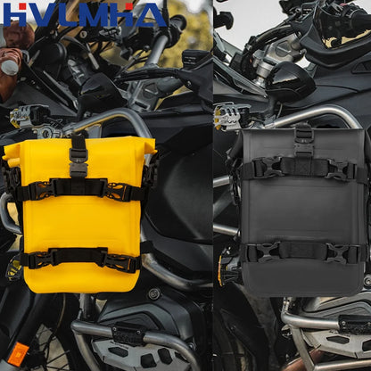 Compact protective bag for motorcycle maintenance gear
