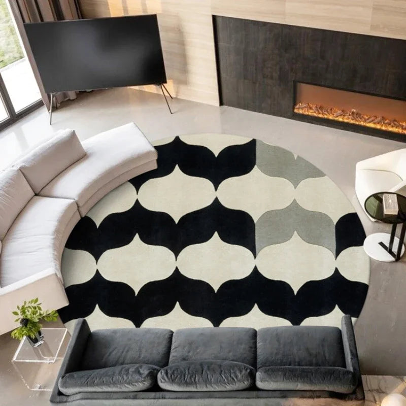Plush, fluffy area rug—luxurious and soft for your living room, bedroom, or lounge