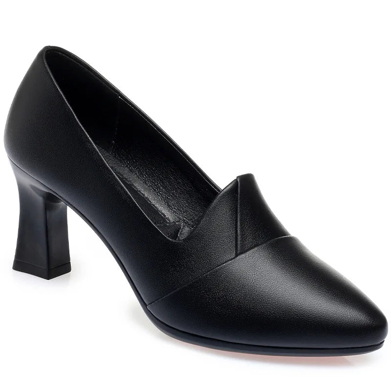Classic Office Heels – Comfortable Spring/Autumn Footwear