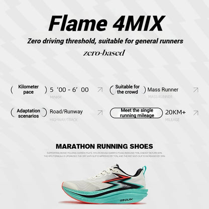 361° Flame 4.0 men’s carbon plate running shoes