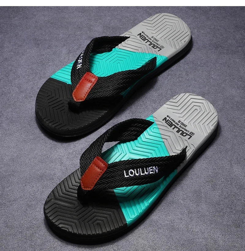 Men’s high-quality summer flip flops