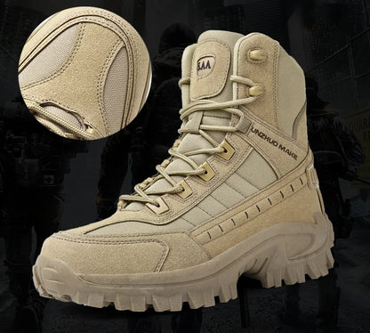 Wear-resistant ankle boots for hunting and walking