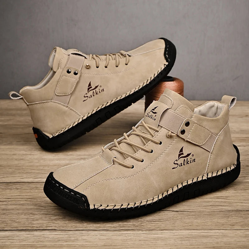 Breathable sneakers and ankle boots for men