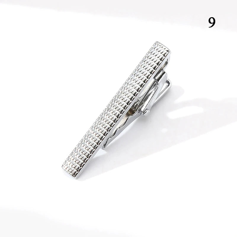 Elegant crystal tie bar for gentleman’s accessories