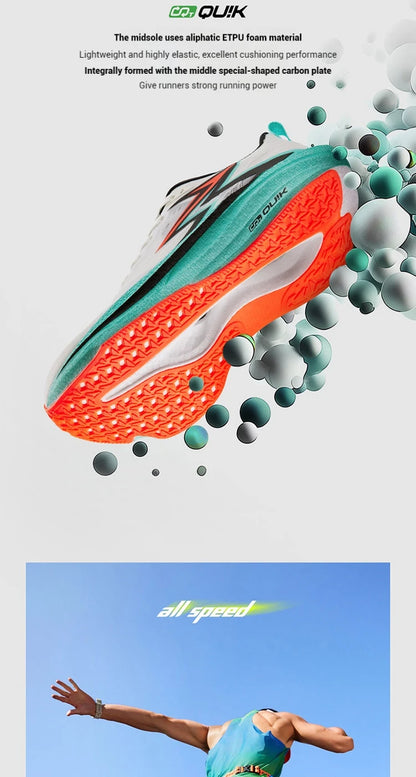 361° Flame 4.0 men’s carbon plate running shoes