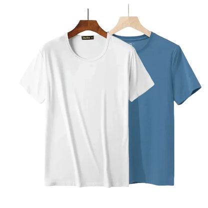 Sweat-absorbent classic round-neck gym undershirts