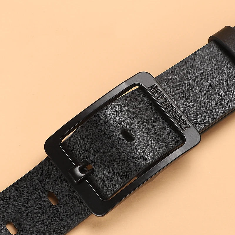 Youth casual fashion belt with a clean design—perfect for daily outfits