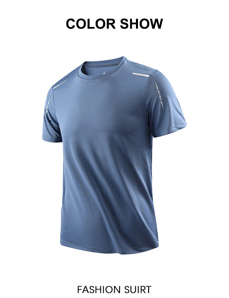 Men’s quick-dry running and outdoor sports T-shirt
