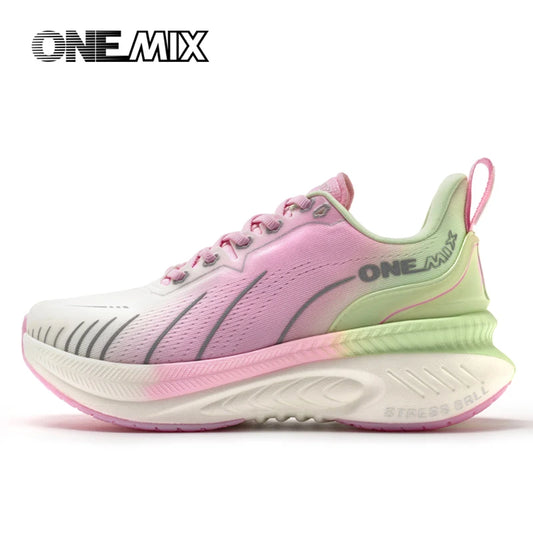 ONEMIX Cushion Running Shoes – Men & Women, Heavy Runner Friendly