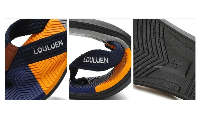Men’s high-quality summer flip flops