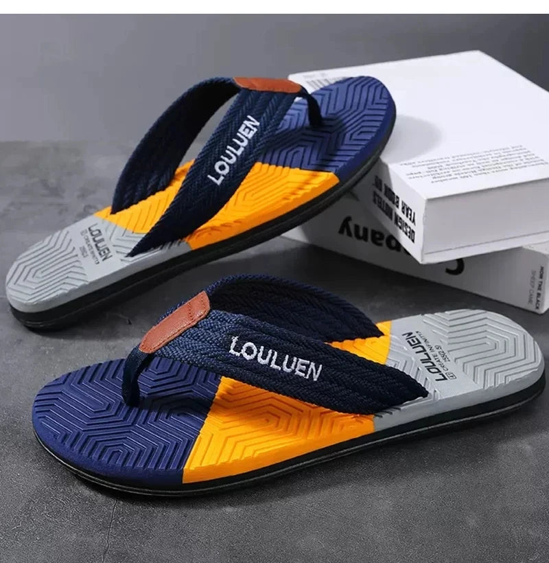 Men’s high-quality summer flip flops